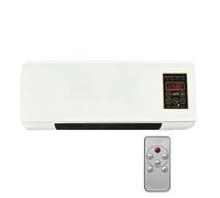 VCYEX Aire Acondicionado 2 En 1 Montado En Pared, para Habitaciones Pequeñas, Aire Acondicionado, Aire Acondicionado Pared Sin Unidad Exterior Sala De Estar White,55 * 24 * 12cm