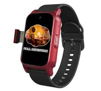 VCYEX Reloj Localizador Personas Mayores con Detección De Alertas De Caída Pulsera SOS para Ancianos Llamadas/Videollamadas Pour AlzheimerRed,1.25 * 0.57 * 2.22inch