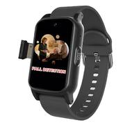 VCYEX Reloj Localizador Personas Mayores con Detección De Caídas para Personas Mayores Reloj con Botón De Llamada De Emergencia SOSBlack,1.25 * 0.57 * 2.22inch