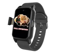 VCYEX Reloj Localizador Personas Mayores Emergencia Ancianos Reloj Pulsera Personas Mayores Alarma De Caída Videollamada SOS para AyudaBlack,1.25 * 0.57 * 2.22inch