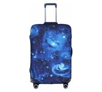 VCzsdff Blue Universe Space Galaxy - Funda protectora lavable para maleta, antiarañazos, para equipaje de 18 a 32 pulgadas, White, M