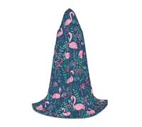 VCzsdff Capa con capucha medieval gótica floral para adolescentes, disfraz de cosplay para feria renacentista, teatro