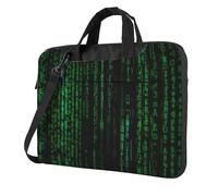 VCzsdff Hacker Era - Maletín acolchado para ordenador portátil a prueba de golpes y resistente tela Oxford, para viajes, Black, 14 inch