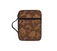 VCzsdff Juego de bolsas de almacenamiento con estampado floral ornamentado, soporte de papelería resistente al agua, estuche de estudio de culto de iglesia