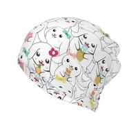 VCzsdff Máscara facial y gorro de caza de conejos, de dibujos animados, polaina de cuello de invierno para deportes al aire libre, calentador de cuello de invierno para mujer