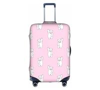 VCzsdff Polar Bear - Funda protectora para equipaje, lavable, antiarañazos, para equipaje de 18 a 32 pulgadas, White, S