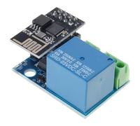 Vdaxvme 1 módulo de relé WiFi ESP8266 ESP01S para automatización del hogar IoT, mando a distancia a través de Android / iOSMobile App Módulo de relé WiFi inteligente
