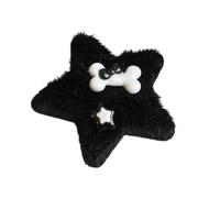 Vdaxvme 1 par de horquillas de felpa en forma de estrella con pinza de resina para cachorros y huesos para el pelo para Año Nuevo, horquillas para cola de caballo para adolescentes