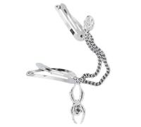 Vdaxvme 1 par de horquillas metálicas para el pelo con diseño de calavera y crucifijos, pasadores para el pelo antideslizantes para adolescentes y niñas