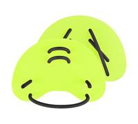 [Vdaxvme] 1 par de paletas de entrenamiento de natación con textura de silicona para atletas y natación recreativa con textura de aleta de mano para nadadores de silicona ajustable