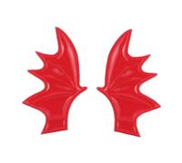 Vdaxvme 1 par de pinzas para el pelo de murciélago de Halloween, suministros de decoración de fondo para niños, adultos, niñas y niños