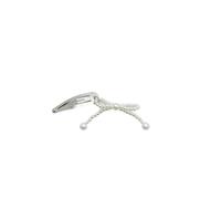 Vdaxvme 1 pieza / 1 par de pinzas ligeras para el pelo para chicas calientes con colgante de perlas, pasadores para el pelo para coletas de caballo para adolescentes y niñas