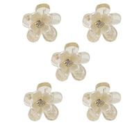 Vdaxvme 1 pinza para el pelo de flores delicadas para mujeres y niñas, con flequillo antideslizante, para tomar fotos