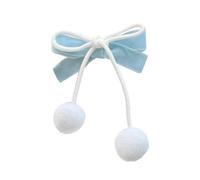 Vdaxvme 1 unidad/1 par/10 pinzas para el pelo estilo JK para niñas, pequeñas pinzas para el pelo con moño Harajuku, coleta de caballo para adolescentes y niñas