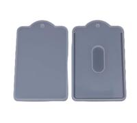 Vdaxvme 2 unids tarjeta cubierta molde resina epoxi UV pegamento silicona moldes para almacenamiento joyería herramientas hechas a mano molde de resina