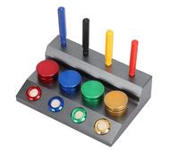 Vdaxvme 4 juegos de lubricación de platos para relojes con bolígrafo de aceite para relojeros profesionales, reparación de relojes de trabajo, plato de aceite