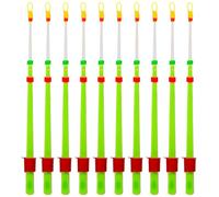 Vdaxvme 5 piezas de caña de pescar portátil de invierno consejos top sección extremo frontal Bobber indicador impermeable conjunto de extensión rápida pesca bobber set