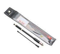 Vdaxvme AL800 RetractableTeleskop SMA Hembras VHF UHF 144/430 MHz Antena de Doble Banda para Radio de Dos Vías WalkieTalkie SMA Hembras Antena VHF Uhf