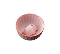 Vdaxvme Animal Dentro De La Taza De Agua De Cerámica De La Figura De Cerdo Taza Té De Cerámica Burbuja Bajo Tazas Divertidas Para Mujeres Y Hombres Hiddens Animal Inside Teacup