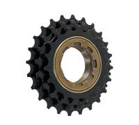 Vdaxvme Bicicleta de montaña de 3 velocidades, atornillable, rueda libre, cadena de conversión, 18-21-24 dientes, casetes, piñones, repuesto para bicicletas plegables