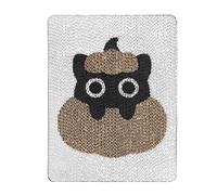 Vdaxvme Bloc de papel corrugado con diseño de dibujos animados de Halloween para mascotas