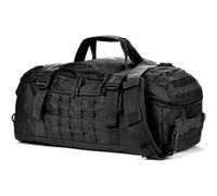 Vdaxvme Bolsa de alpinismo de capacidad modificable que resalta la tela inmune a la abrasión y estructura de almacenamiento organizativa, paquete de camping extensible