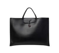 Vdaxvme Bolsa para ordenador portátil, portátil, bolsa de transporte ligera, bolsa de transporte para PC, maletines para trabajo, negocios, maletines de piel para ordenadores portátiles, Negro , L