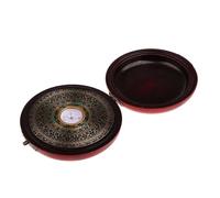 Vdaxvme Brújulas geománticas tradicionales estilo vintage, gran bolsillo para protección y prosperidad, decoración del hogar