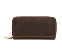 Vdaxvme Caja de reloj de dos ranuras, bolsas de cuero de caballo, joyas de caballo, bolsas de viaje, protección de reloj, decoración, como se describe