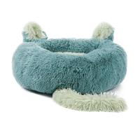 Vdaxvme Cama de dibujos animados para mascotas, gatito, cachorro, regalo de cumpleaños para orejas de mascotas, cola para perros y gatos, cama relajante