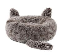Vdaxvme Cama de dibujos animados para mascotas, gatito, cachorro, regalo de cumpleaños para orejas de mascotas, cola para perros y gatos, cama relajante