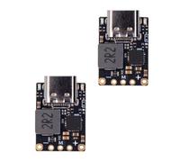 Vdaxvme Cargadores de batería de litio multiceldas Boosting ConverterBoard USB C Entrada 4 5 V-9 5 V rangos de voltaje eficiencia, conversión de potencia, cargadores rápidos para baterías de polímero