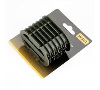 Vdaxvme Carrete de pesca de carpas de estilo europeo, peso ligero, duradero, construcción ergonómica, control de línea suave, carrete de pesca ligero para viajes