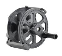 Vdaxvme Carretes de pesca submarina con mango plegable, carretes de fusil subacuático, tipo dividido, ajustable, rueda duradera