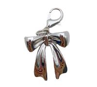 [Vdaxvme] Colgante único para zapatos, llavero de moda, llavero con llave, adorno de aleación, textura, bolso de mano, mochila