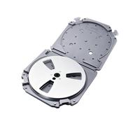 Vdaxvme Contenedor de almacenamiento de carrete de 7 pulgadas con bolsa y esquinas reforzadas, solución profesional de almacenamiento de sonido