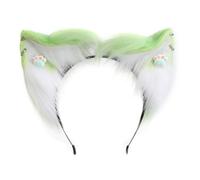 Vdaxvme Diadema con oreja, joyería para niñas, cosplay, orejas de bestia, disfraz de mascarada, Halloween, fiesta de cosplay
