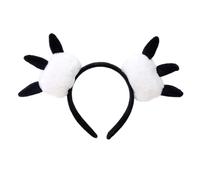 Vdaxvme Diadema de garra de serafín chino para mujeres y niñas, bonita decoración de dragón, diadema de felpa para fiesta de Año Nuevo