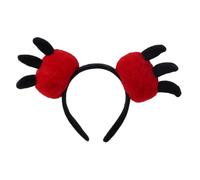 Vdaxvme Diadema de garra de serafín chino para mujeres y niñas, bonita decoración de dragón, diadema de felpa para fiesta de Año Nuevo