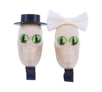 Vdaxvme Diadema de Halloween de tamaño ajustable, duradera, cómoda para fiestas de disfraces