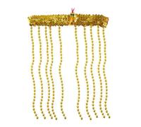 Vdaxvme Diadema de lentejuelas doradas, para cosplay, diademas de serpientes, diademas de serpientes, diadema de serpientes