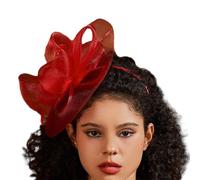 Vdaxvme Diadema medieval de plumas de los años 20, tocados para mujer, bailes de máscaras, tocado para novia, boda, fiesta, disfraz