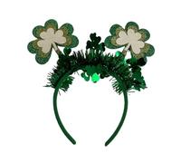Vdaxvme Diadema para el Día de San Patricio de varios tipos, diseño de trébol, para festival, día nacional irlandés, regalo para pareja