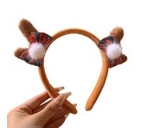 Vdaxvme Diadema temática de Navidad, lazo para la cabeza, accesorios para fiestas, festivales, fiestas, diadema para niños y adultos