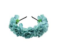 Vdaxvme Diademas de flores para mujer, corona de flores para boda, fiesta, guirnaldas, corona, corona de pelo, diademas florales