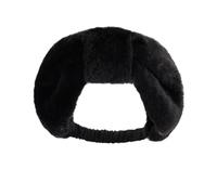 Vdaxvme Diademas elásticas de felpa para mujeres y niñas, con nudo ancho, elástica, suave, para yoga, deportes, lavado de cara, diadema para el pelo