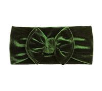 Vdaxvme Diademas elásticas de terciopelo suave con lazos para el pelo, accesorios para el cabello para recién nacidos, niñas y bebés