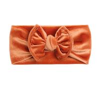Vdaxvme Diademas elásticas de terciopelo suave con lazos para el pelo, accesorios para el cabello para recién nacidos, niñas y bebés