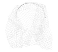 Vdaxvme Diademas para mujeres y niñas, diadema ancha y lisa, turbante de moda, velo de diamantes de imitación, bandas de malla para el pelo