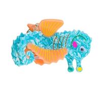 Vdaxvme Divertidas pinzas para el pelo de la serie Marine Biology Pinza antideslizante para el cabello, herramienta de estilo de dibujos animados, accesorios para el cabello